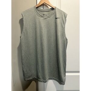 Nike men's Gray Tank Large